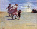 Brighton plage impressionniste plage Edward Henry Potthast